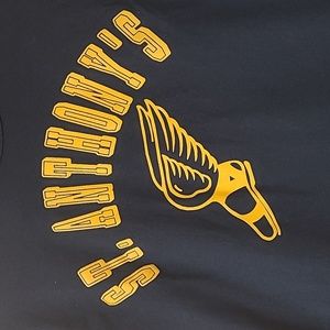 Mens T-shirt, Small, St. Anthony's Flying Sneaker logo